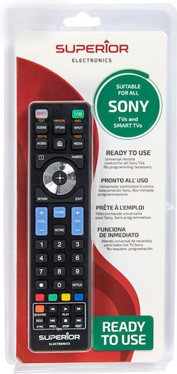 Superior Electronics Συμβατό Τηλεχειριστήριο 1013480 για Τηλεοράσεις Sony 8054242080469