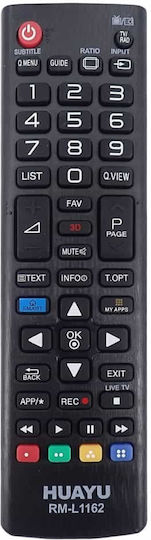 FT Electronics Συμβατό Τηλεχειριστήριο RM-L1162 για Τηλεοράσεις LG