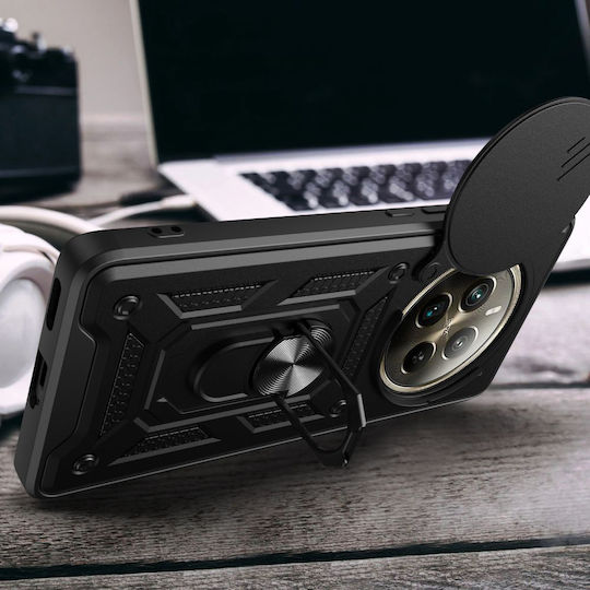Techsuit Camshield Back Cover Πλαστικό / Σιλικόνης Ροζ Χρυσό (Realme 12 Pro)