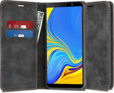 Techsuit Back Cover Μαύρο (Galaxy A7 2018)