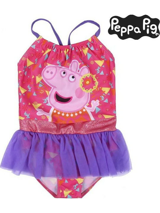 Peppa Pig Παιδικό Μαγιό Ολόσωμο Ροζ