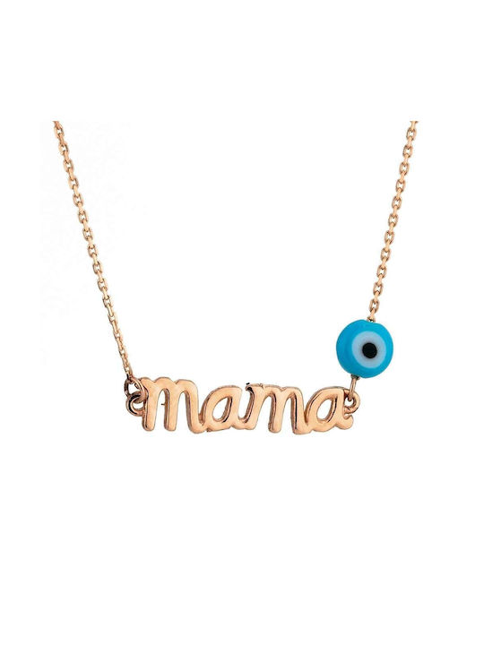 Goldsmith Necklace Mum from Pink Gold Plated Silver