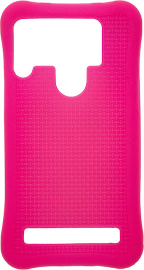 Silicone Case Back Cover up to 5" Pink C120112022