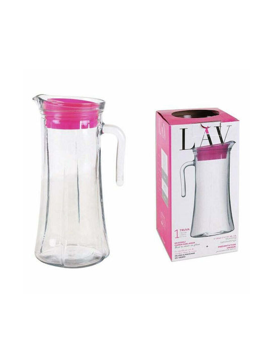 Gurallar Truva Krug Glas Pink 1400ml 1Stück