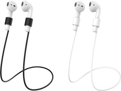 Set in White color for Apple AirPods 1 / AirPods 2