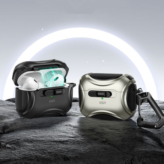 ESR Cyber Θήκη σε Μαύρο χρώμα για Apple AirPods Pro