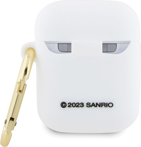 Hello Kitty Калъф в Бял цвят за Apple AirPods 1 / AirPods 2