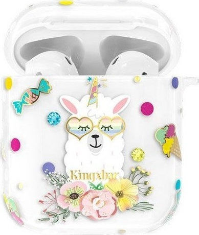 Kingxbar Adorkable Husă în culoarea Transparent pentru Apple AirPods 1 / AirPods 2