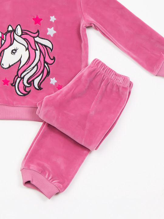 Trax Kids Sweatpants Set Rose