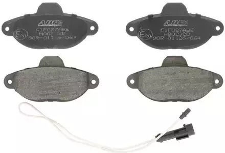 Brake Pads Fiat Panda 169 Abe C1f027abe