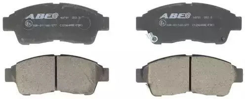 Toyota Corolla Liftback E10 Abe C12064abe Brake Pads