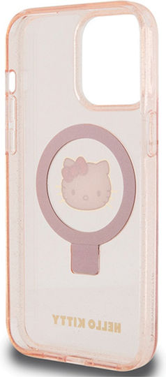 Hello Kitty Задна корица Пластмаса Розов (iPhone 15 Pro Max)