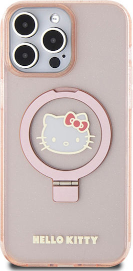 Hello Kitty Задна корица Пластмаса Розов (iPhone 15 Pro Max)