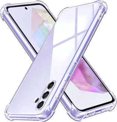 Techsuit Shockproof Clear Coperta din spate Silicon Transparent (Samsung Galaxy A35 5G)