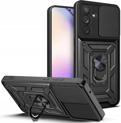 Techsuit CamShield Umschlag Rückseite Kunststoff / Silikon Schwarz (Samsung Galaxy A55) KF2317753