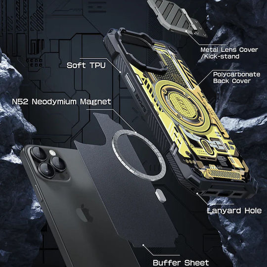 Supcase Back Cover Πλαστικό Κίτρινο (iPhone 15 Pro Max)
