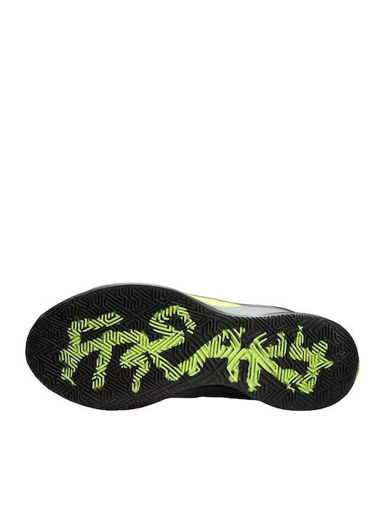 Giannis Freak 6 Low Basketball Shoes Black / Volt / Cool Grey / Stadium Green