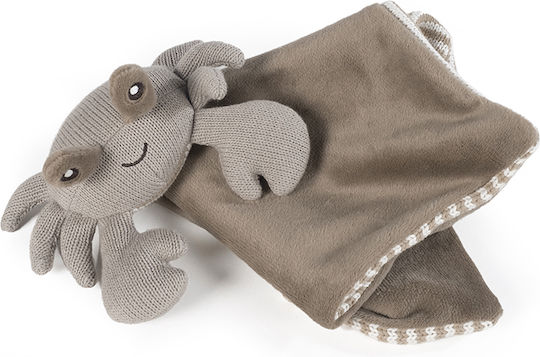 Walking Mum Baby Comforter Pepe The Crab Gray