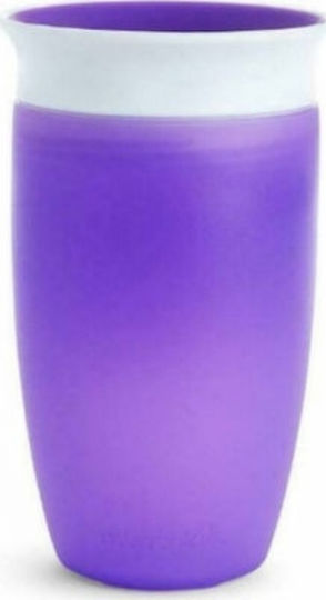 Munchkin Toddler Cup Miracle 360 Sippy Cup Plastic Purple 296ml For 12m+