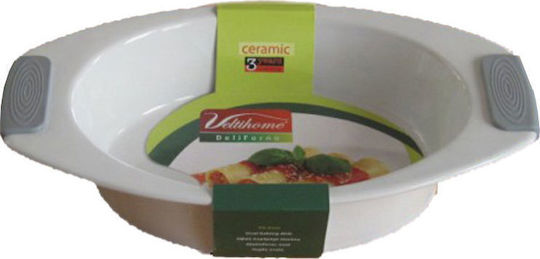 Veltihome Oval Feuerfestes Geschirr Keramik 35.5x21x5.7cm 1Stück