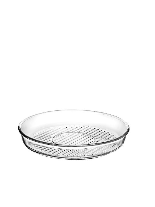 Pasabahce Fontene Glass Round Heat-Resistant Cookware 32x32x6cm