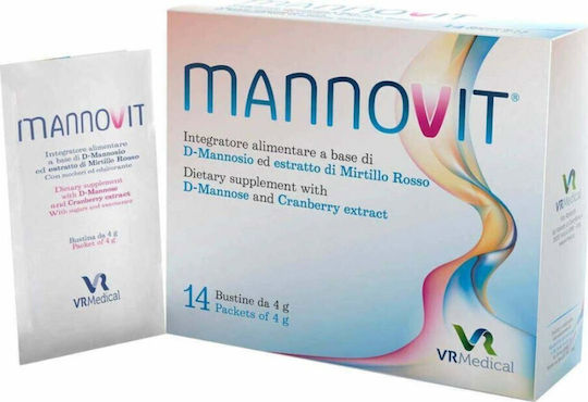 VR Medical MannoVit Special Food Supplement 14 x 4gr