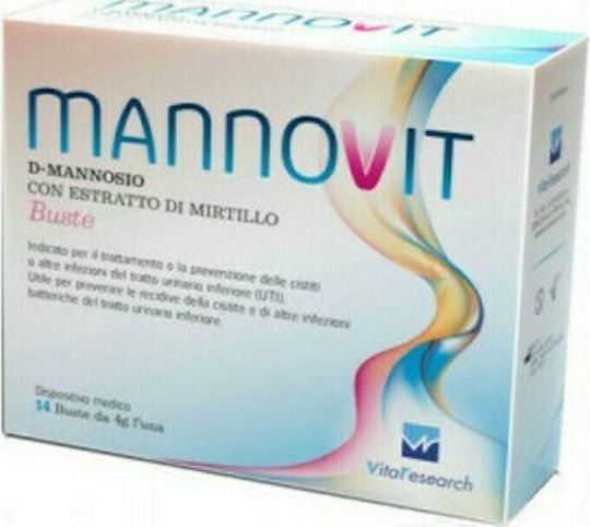 VR Medical MannoVit Special Food Supplement 14 Sachets