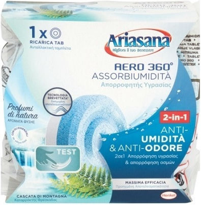 Ariasana Refill for Moisture Absorber Aero 360° with Scent Fresh Waterfall 450gr
