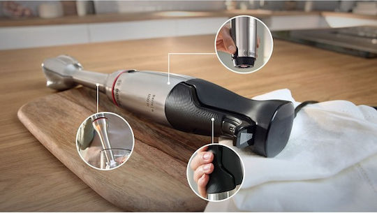 Bosch Serie 6 Ραβδομπλέντερ με Ανοξείδωτη Ράβδο 1200W Μαύρο