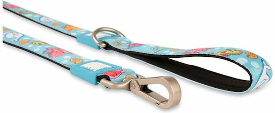 Max Molly Οδηγός Σκύλου Short Leash Blue Ocean Small 1,5cm X 120cm