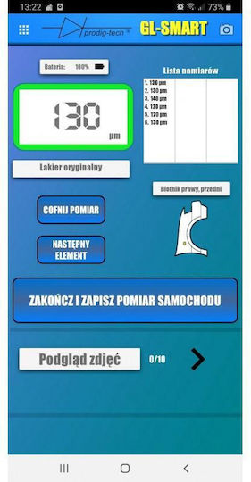 Paint Thickness Gauge Gl-smart-xl