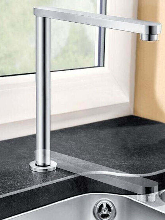 Blanco Eloscope-f Kitchen Faucet Counter Silver