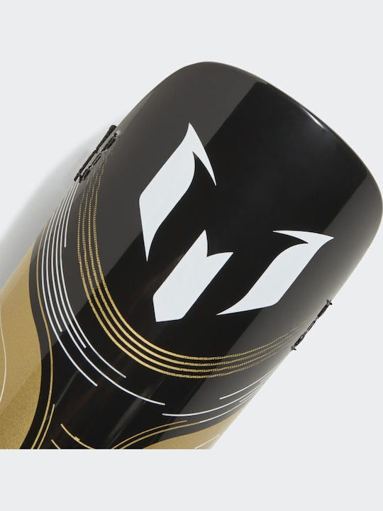 adidas Messi Match IW3922 Επικαλαμίδες Ποδοσφαίρου Παιδικές & Ενηλίκων Μαύρες