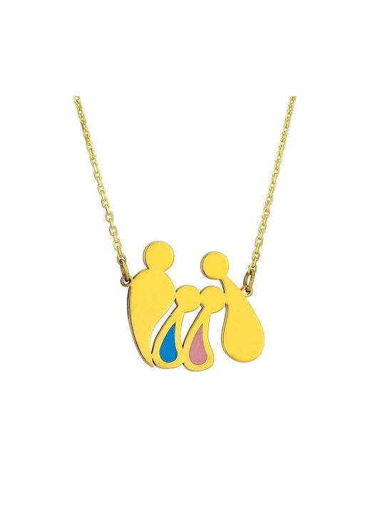 Goldsmith Necklace Family from Gold Plated Silver