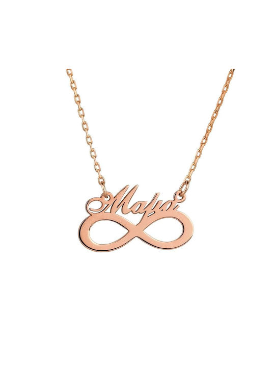 Goldsmith Necklace Mum from Pink Gold Plated Silver