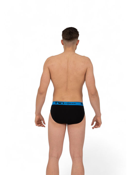 Nina Club Herren Slips Black - Blue 1Packung