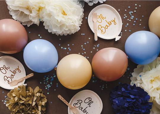 Σετ 20 Μπαλόνια Baby Shower Ροζ 33εκ.