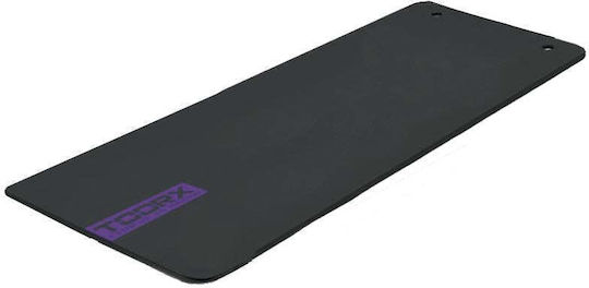 Toorx Rubber Gym Exercise Equipment Floor Mat Black 120x80x0.6cm
