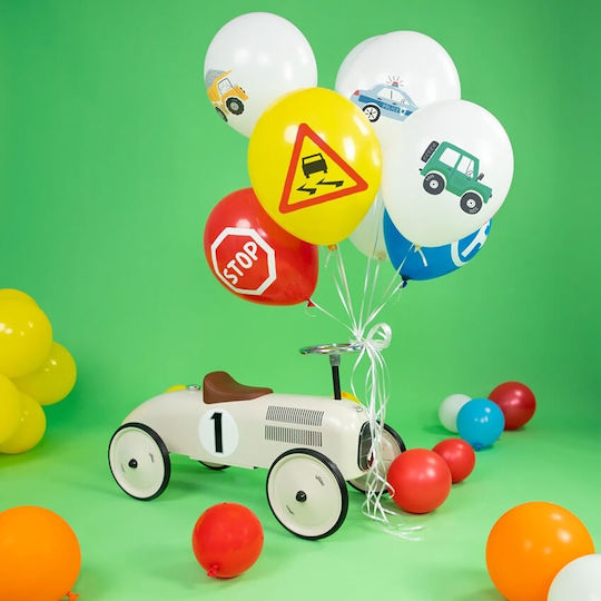 Set of 9 Balloons Latex 30cm