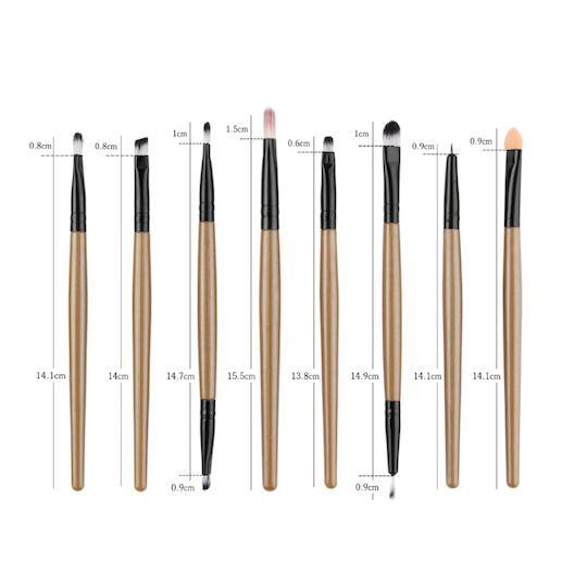Maange Professional Set with Makeup Brushes made of Synthetic Hair 22pcs