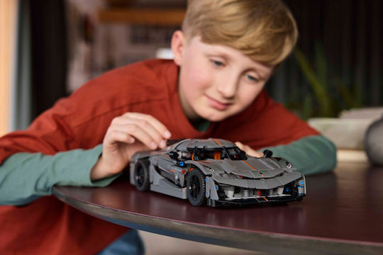 LEGO Technic Koenigsegg Jesko Absolut Grey Hypercar for Ages 10+ 801 Pieces