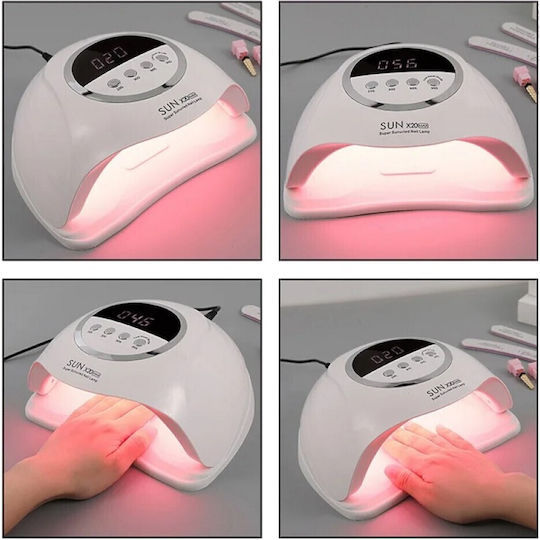 SUNUV Nail Polish Curing Lamp LED 280W Red