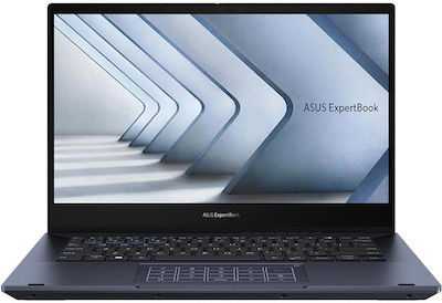 Asus ExpertBook B5 Flip B5402FVA-GR53C1X 14" FHD Сензорен екран (Ядро i5-1340P/16ГБ/512ГБ SSD/W11 Pro) Star Black (Гръцка клавиатура)