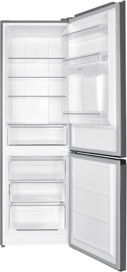 Heinner Ψυγειοκαταψύκτης 291lt NoFrost Υ186xΠ60xΒ60εκ. Inox HCNF-HM291XWDE++