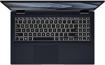 Asus Expertbook B1 B1502CVA-GR73C3X 15.6" FHD (i7-1355U/16GB/512GB SSD/W11 Pro) Star Black (Tastatură GR)