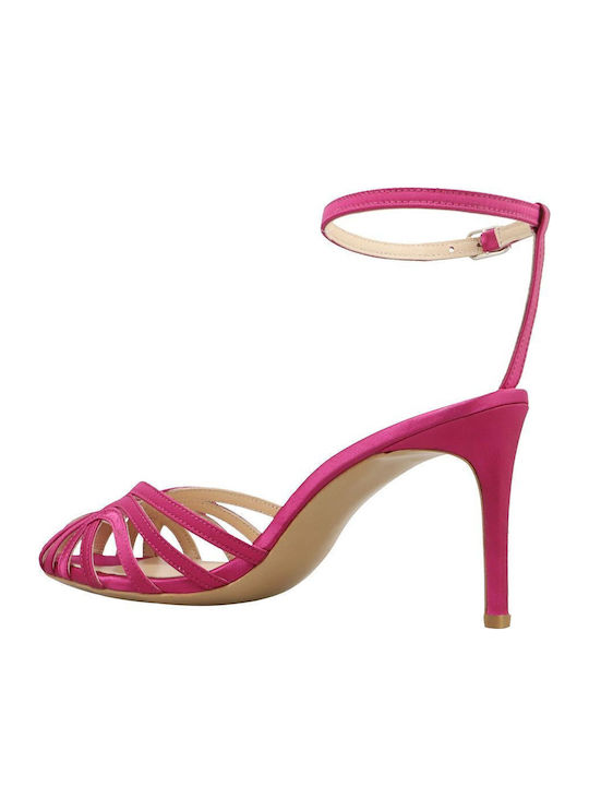 Fabric Sandals Fuchsia