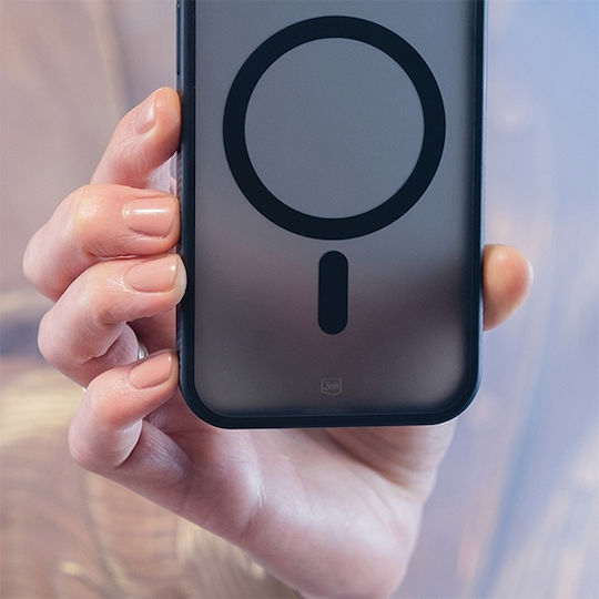 3MK Magcase Sam Umschlag Rückseite Gehärtetes Glas 2mm Beige (Galaxy S22 Ultra 5G)
