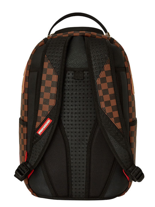 Sprayground School Bag Backpack Junior High-High School in Brown color