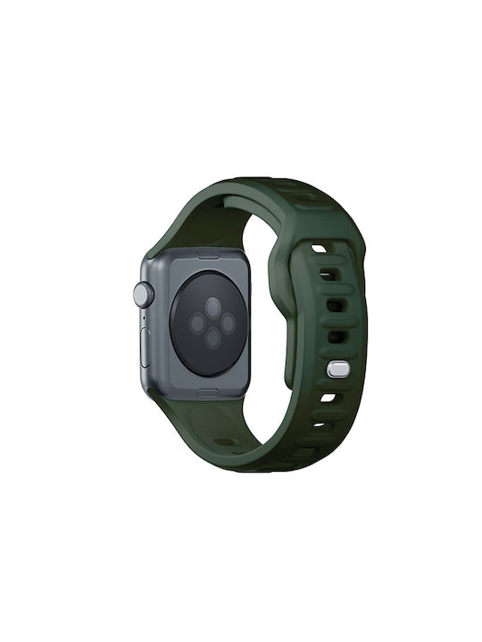 3MK Λουράκι Σιλικόνης Πράσινο (Apple Watch 38/40/41mm)