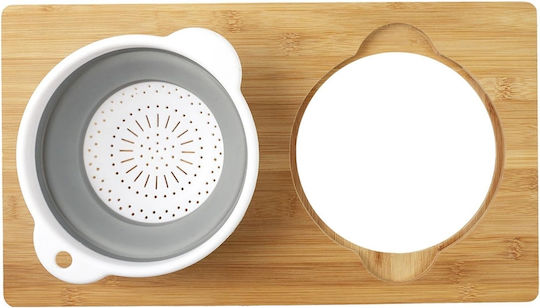 Cook Concept Επιφάνεια Κοπής Ξύλινη Καφέ 49.5x28cm